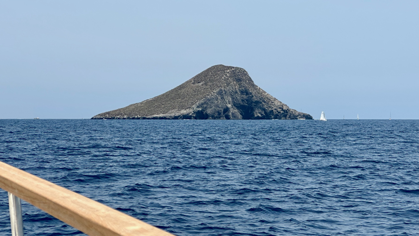 The island of Grosa, Costa Blanca, Spain