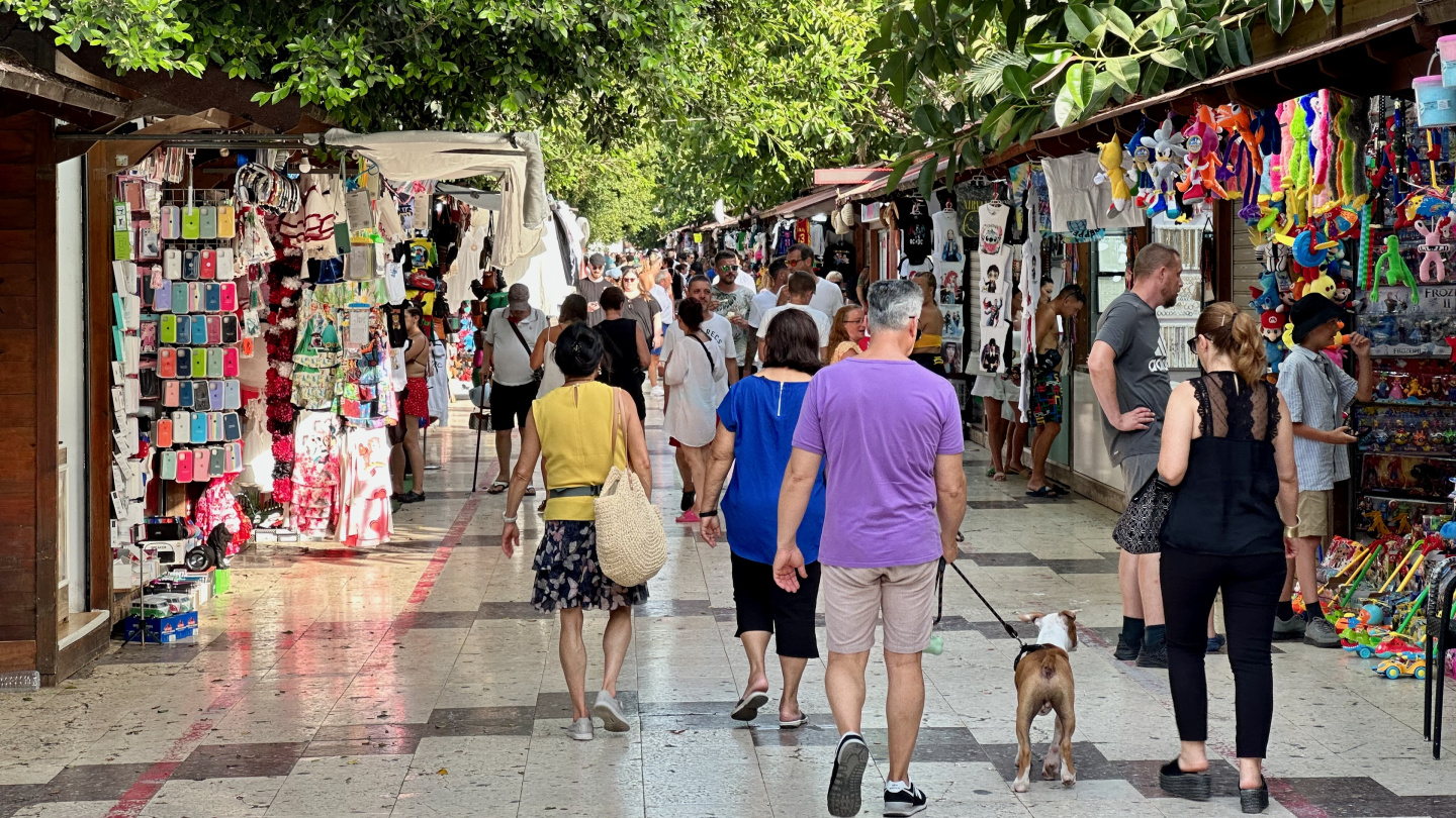 The market in Torrevieja, Spain