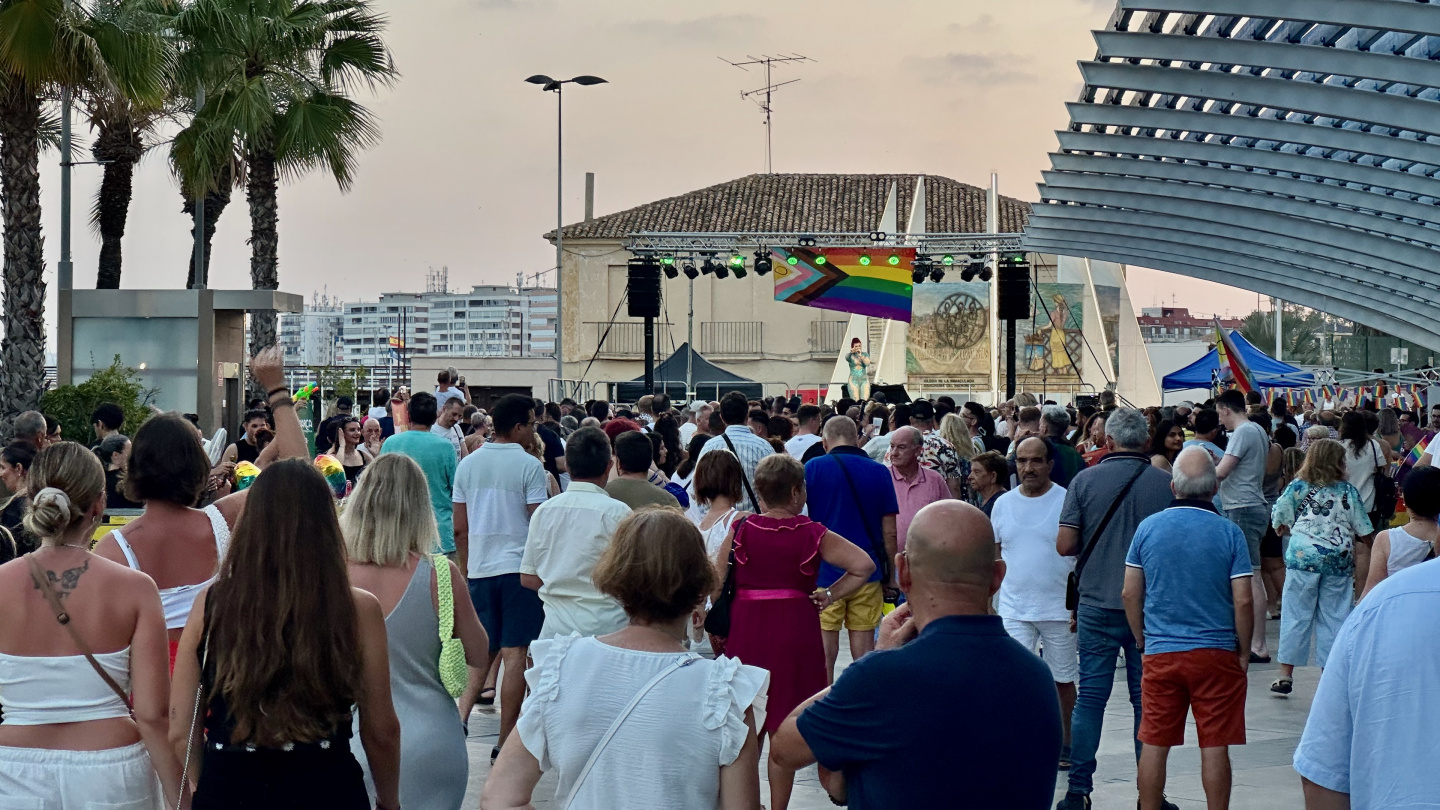 The Pride concert in Torrevieja, Spain