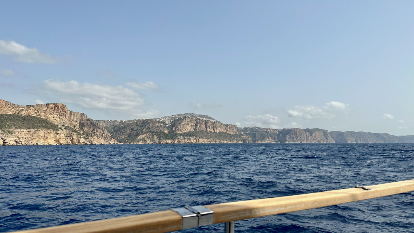 The coast of Costa Blanca, Spain